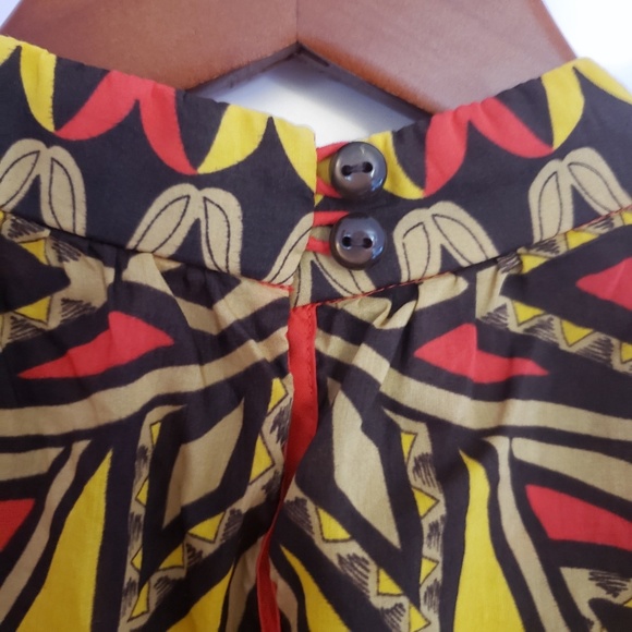 Jones New York Signature Tribal Print Top Size S - Picture 5 of 6
